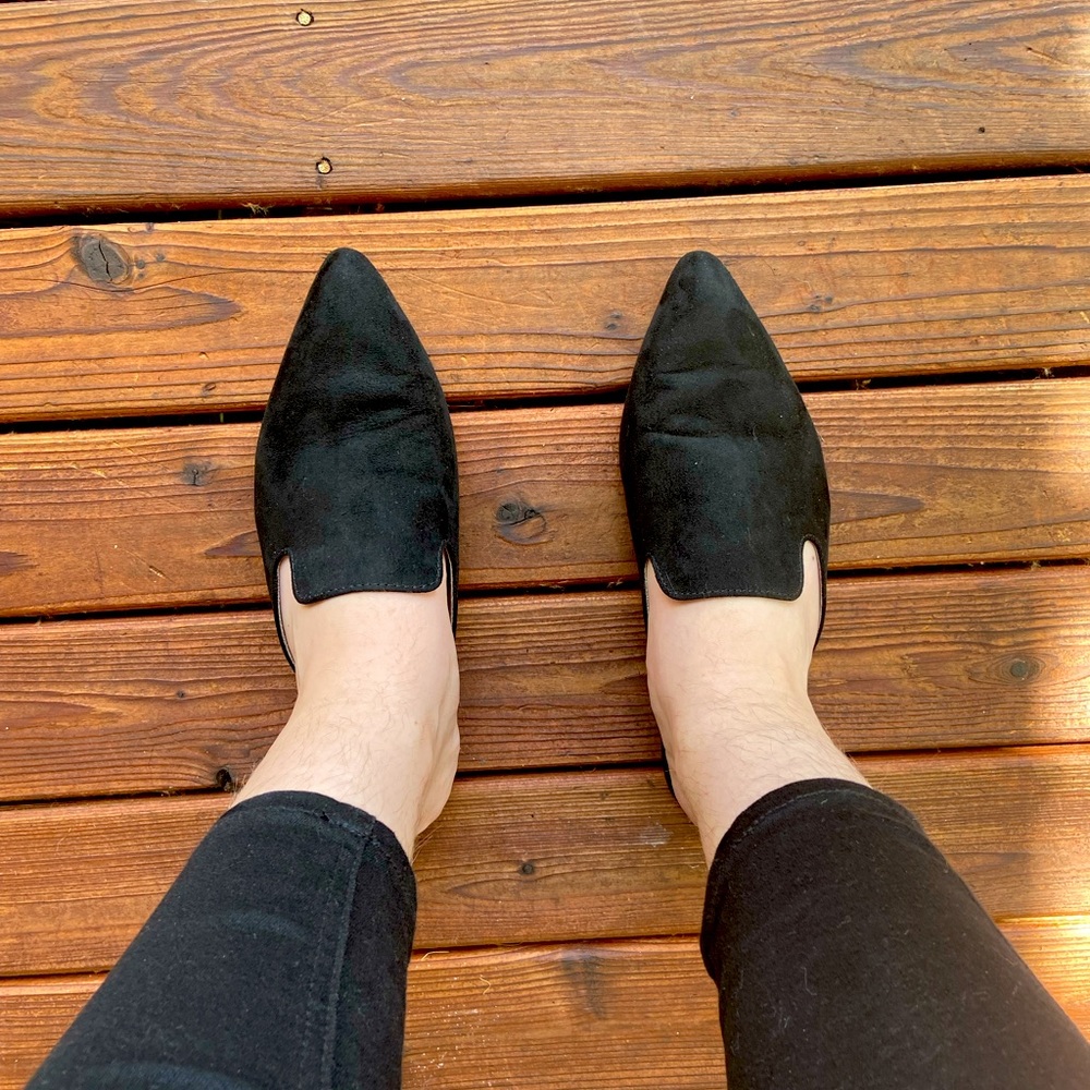 Slip on flat shoes (Size 8)